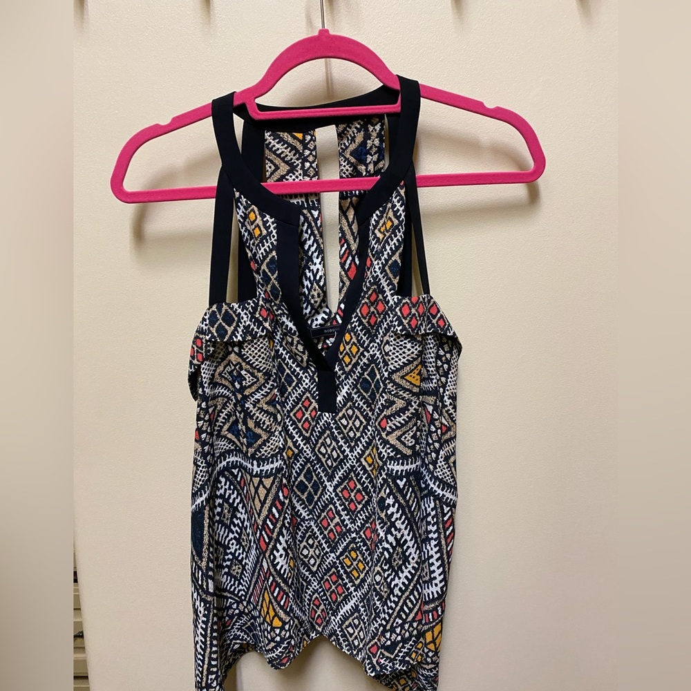 BCBG multicolored blouse